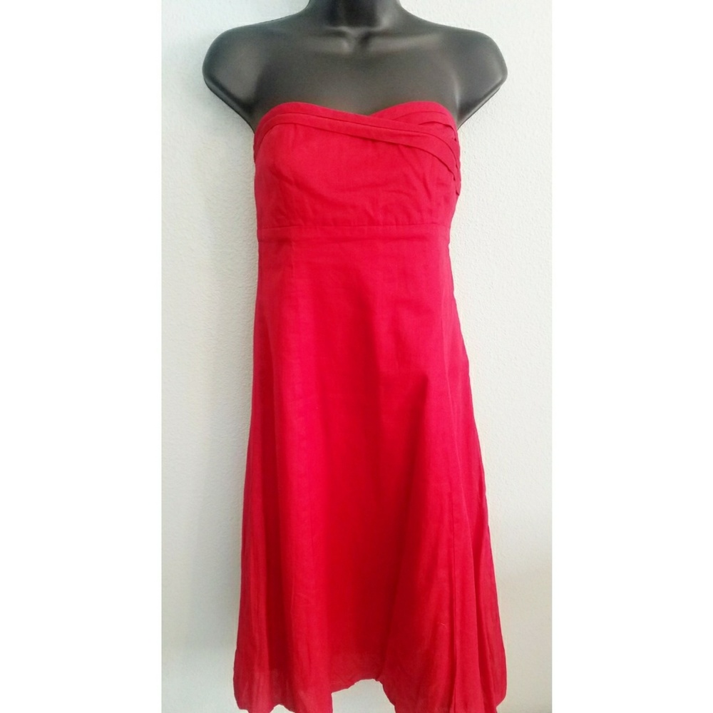 Deletta- Anthropologie Strapless Dress